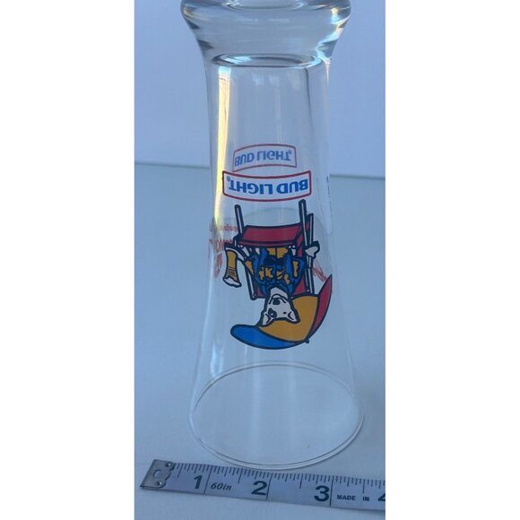 Set of 3 VINTAGE Anheuser-Busch, Inc. Bud Light Spuds Mackenzie 11 oz. Glasses - Picture 8 of 15